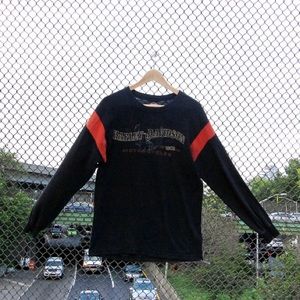 Vintage Long Sleeve Harley Davidson Shirt